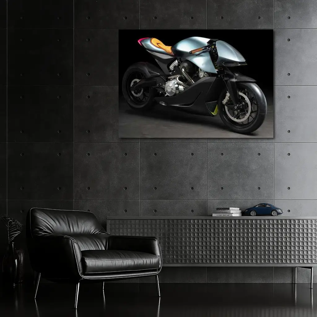Aston Martin Concept Superbike Dark Studio – Wall Art