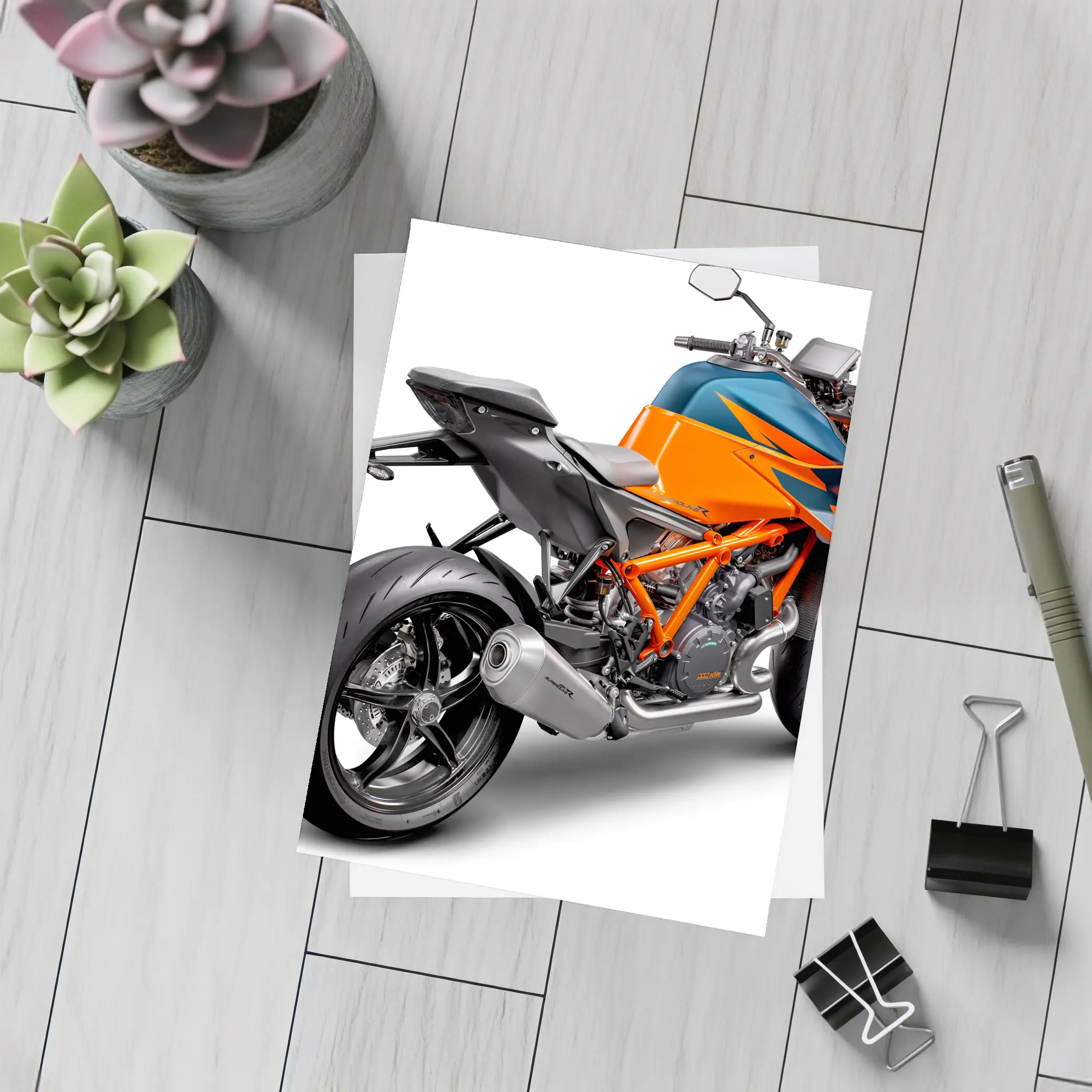 KTM Super Duke R Naked Streetfighter Motorcycle – Postcards