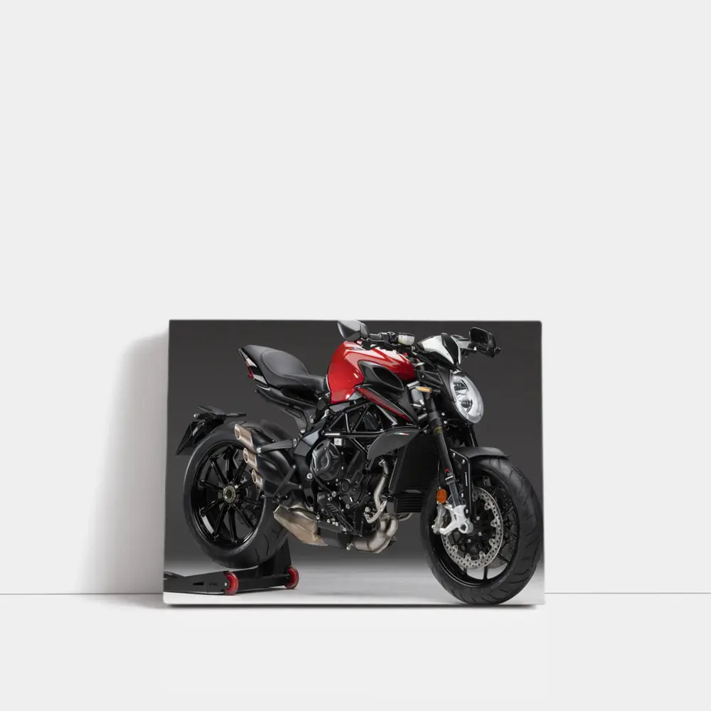 MV Agusta Brutale Red Naked Motorcycle Studio – Wall Art