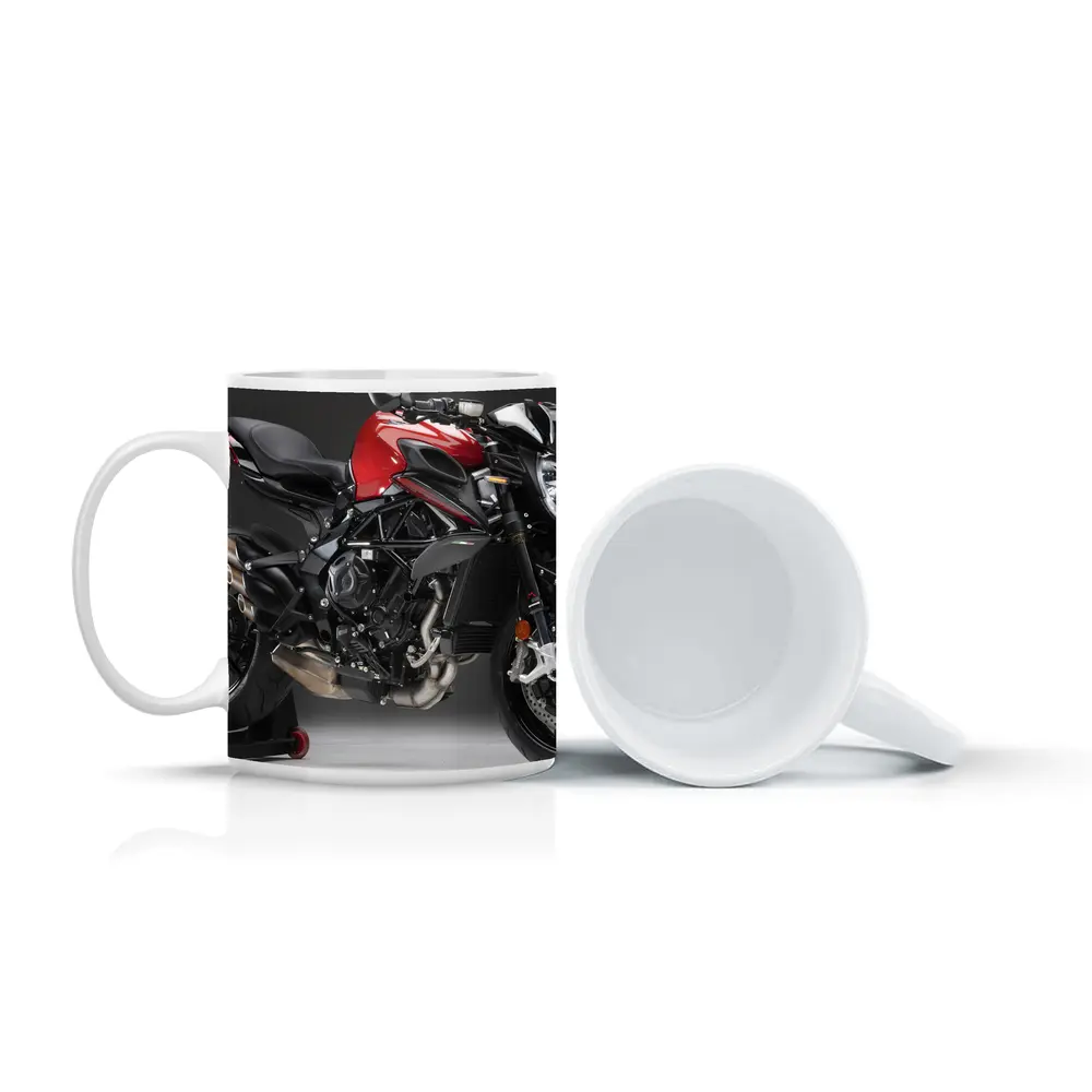 MV Agusta Brutale Red Naked Motorcycle Studio – Mugs