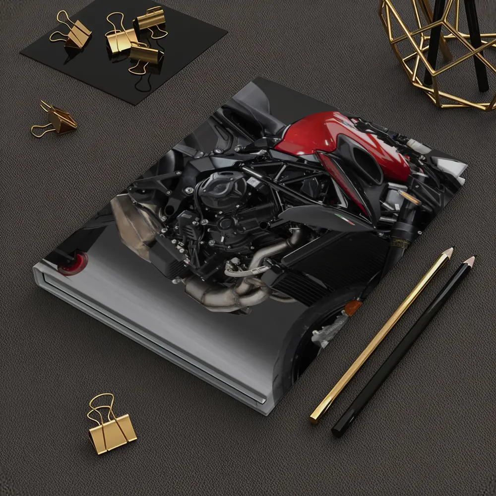 MV Agusta Brutale Red Naked Motorcycle Studio – Notebooks