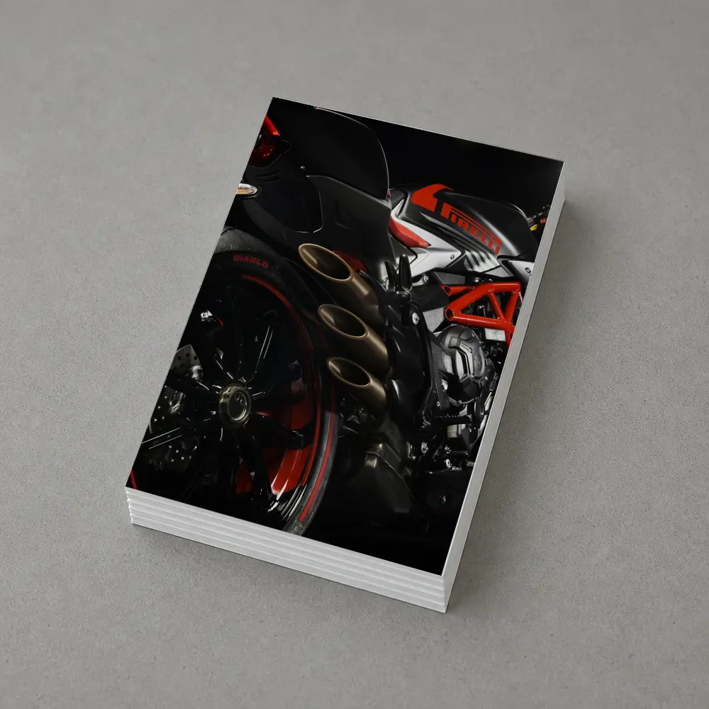 MV Agusta Naked Bike Dark Studio Shot – Postcards