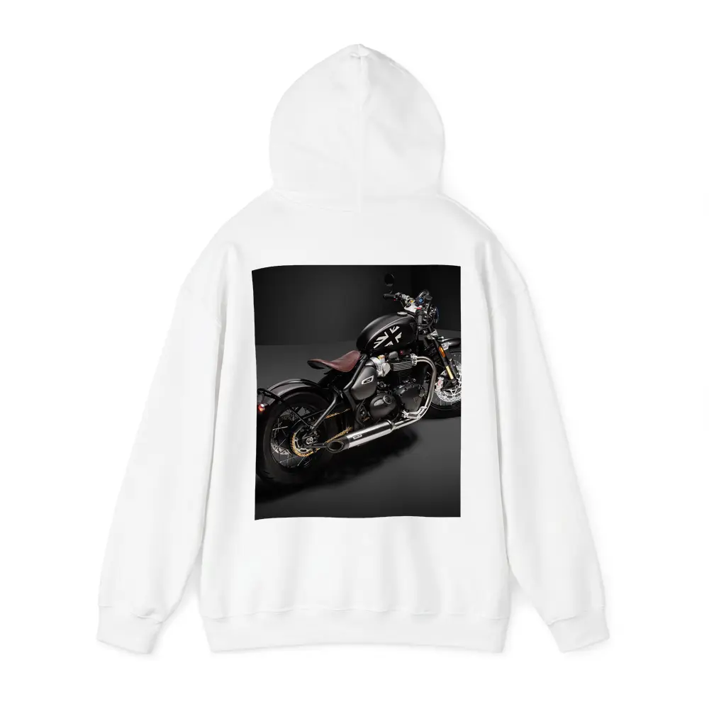 Triumph Bobber Black Motorcycle Dark Studio – Hoodies