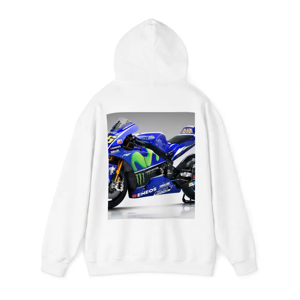 Yamaha MotoGP Race Bike Number Forty Six – Hoodies
