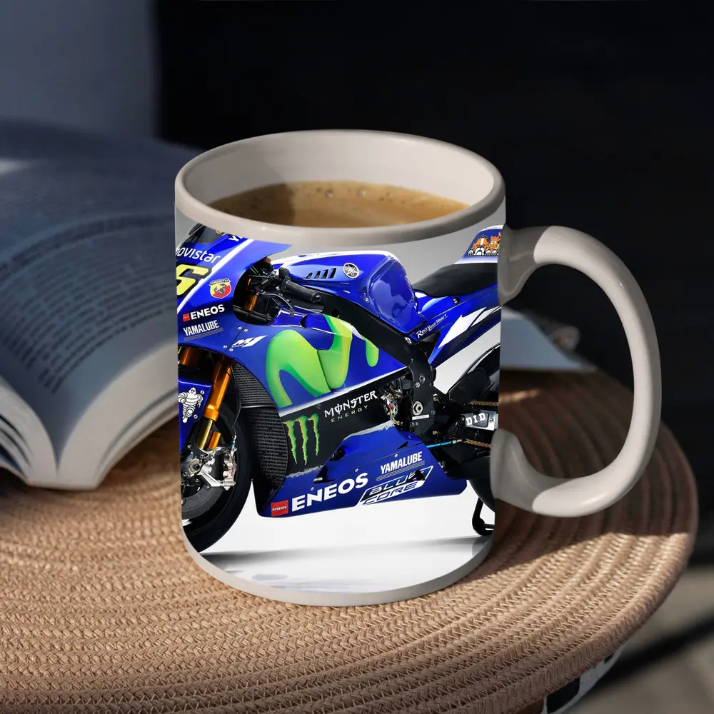 Yamaha MotoGP Race Bike Number Forty Six – Mugs