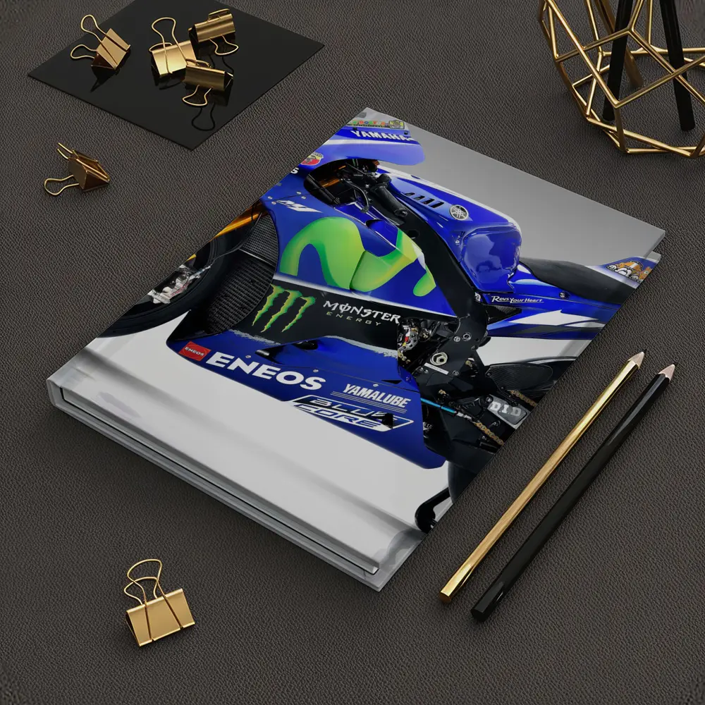 Yamaha MotoGP Race Bike Number Forty Six – Notebooks