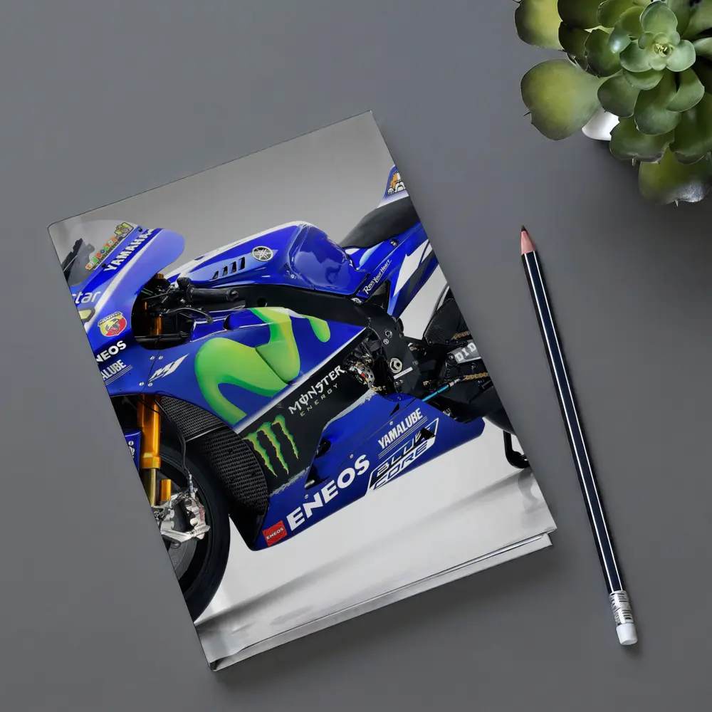 Yamaha MotoGP Race Bike Number Forty Six – Notebooks