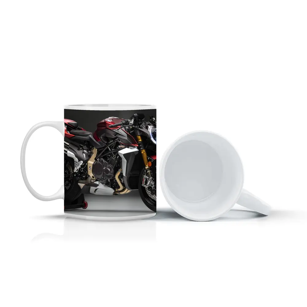 MV Agusta Brutale Red Naked Motorcycle Studio – Mugs