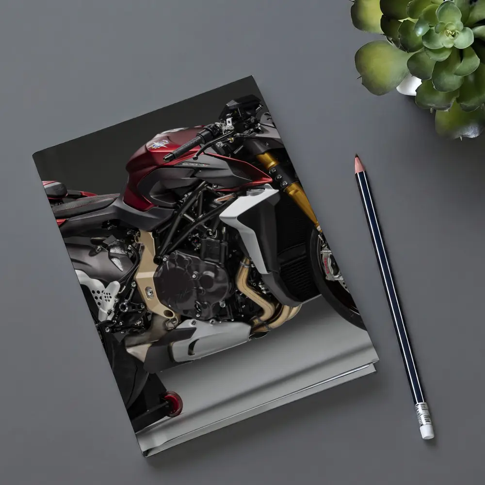 MV Agusta Brutale Red Naked Motorcycle Studio – Notebooks