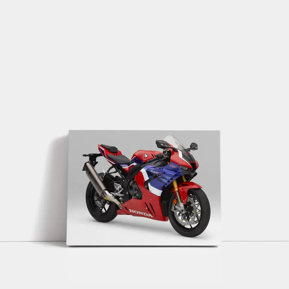 Honda CBR1000RR-R Fireblade Red Blue White – Wall Art