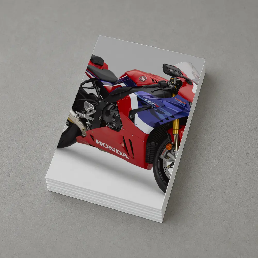Honda CBR1000RR-R Fireblade Red Blue White – Postcards