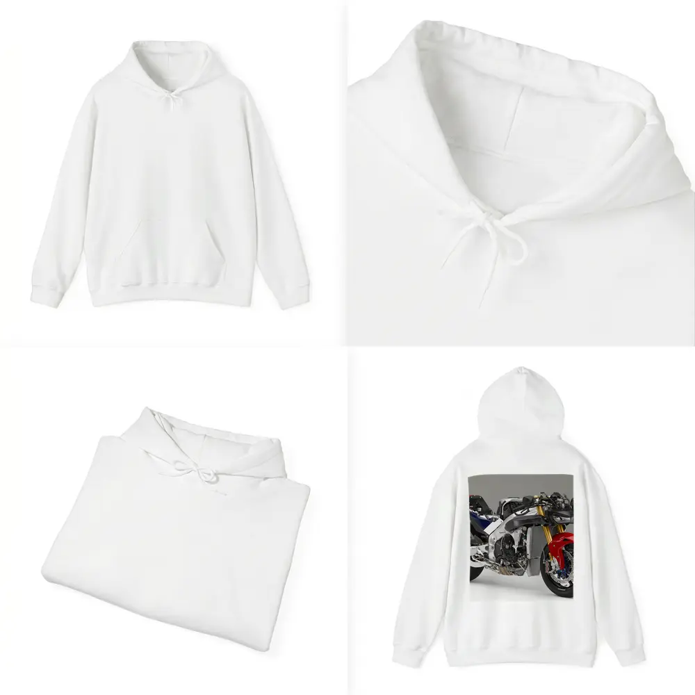 Honda Superbike Naked Streetfighter Gray Studio – Hoodies
