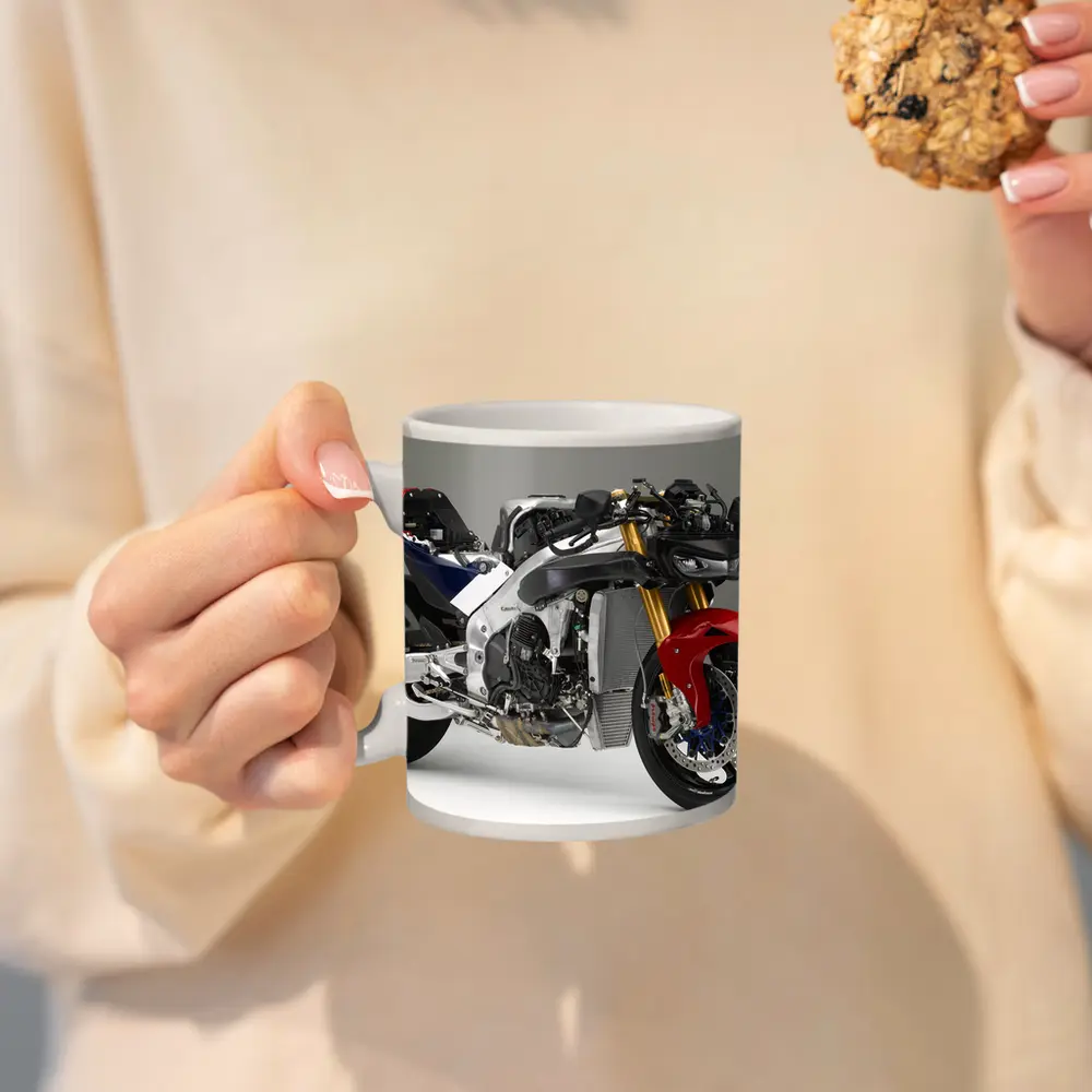 Honda Superbike Naked Streetfighter Gray Studio – Mugs