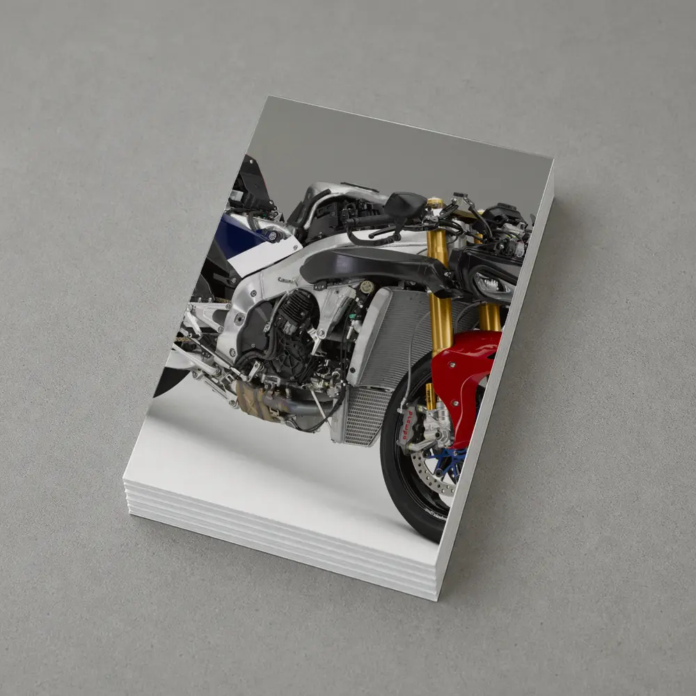 Honda Superbike Naked Streetfighter Gray Studio – Postcards