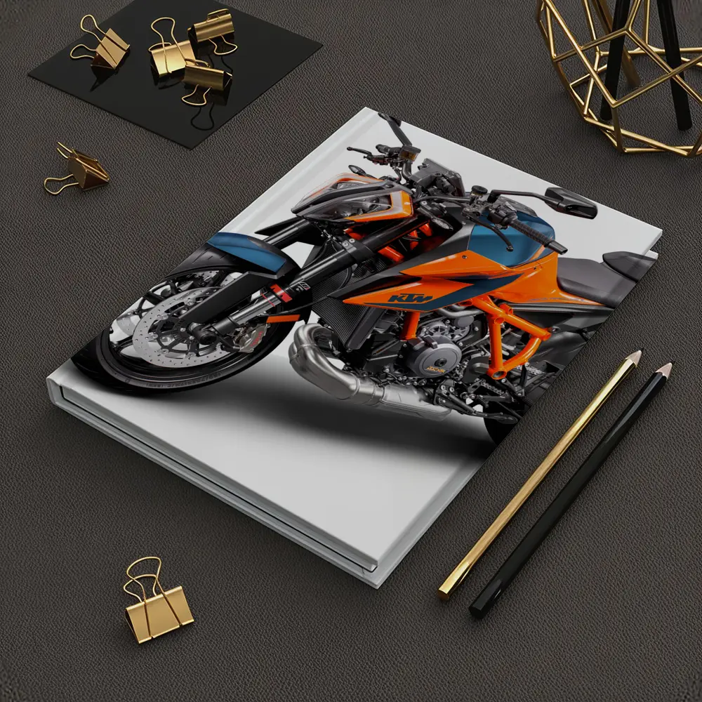 KTM Super Duke R Orange Naked Bike – Notebooks