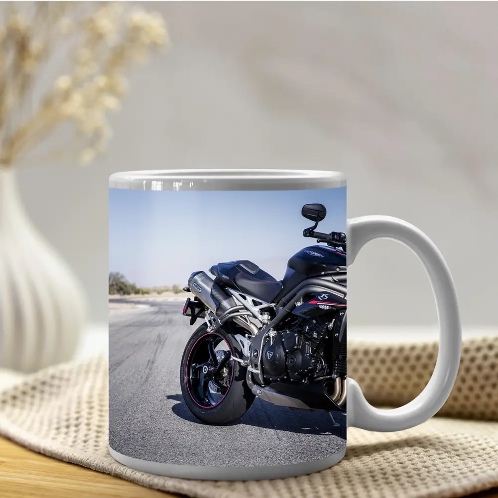 Triumph Street Triple on Open Track – Mugs