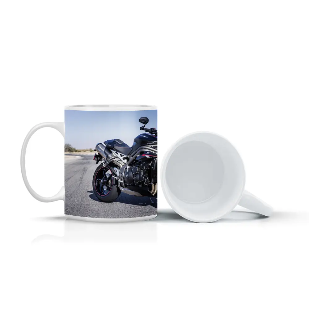 Triumph Street Triple on Open Track – Mugs
