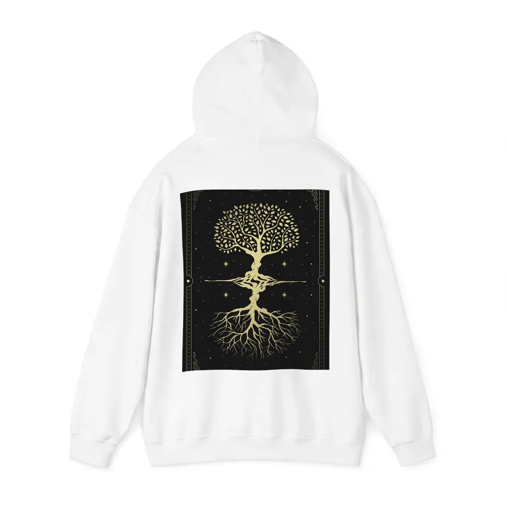 Gold Tree of Life Dark Starry Night – Hoodies