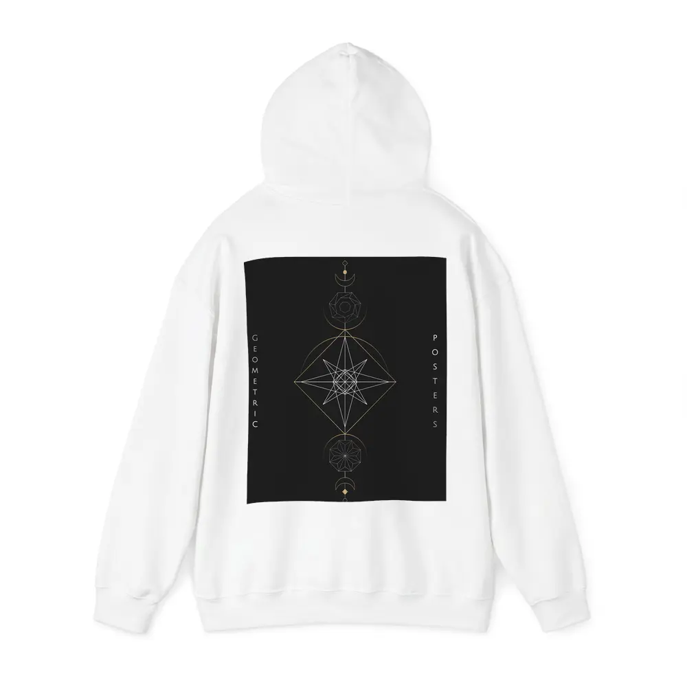 Dark Geometric Sacred Mystical Star Symbol – Hoodies