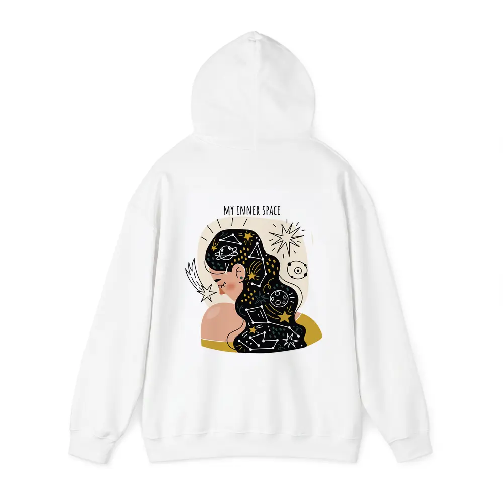 My Inner Space Woman Constellation Stars Art – Hoodies