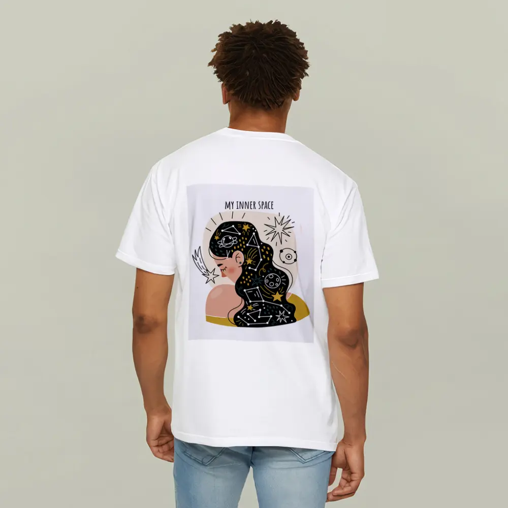 My Inner Space Woman Constellation Stars Art – T-Shirts