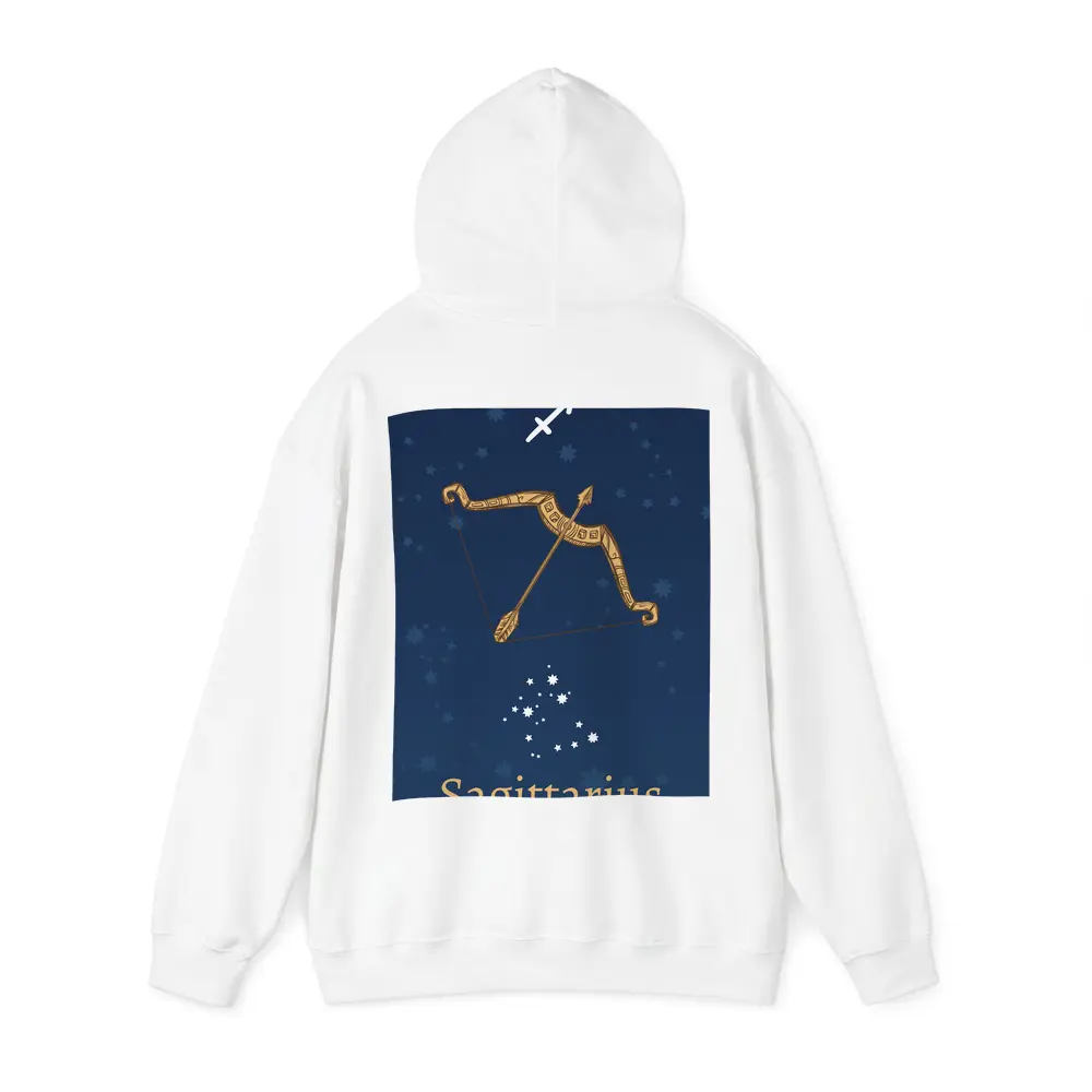 Sagittarius Zodiac Bow Arrow Star Constellation – Hoodies