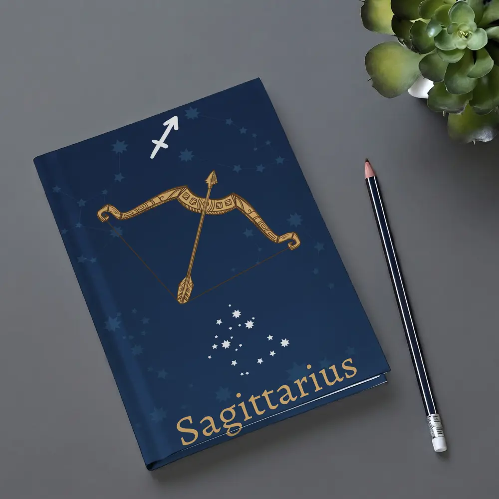 Sagittarius Zodiac Bow Arrow Star Constellation – Notebooks