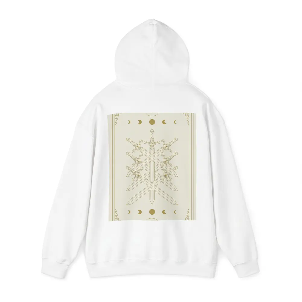 Seven Crossed Swords Moon Phase Mystical – Hoodies