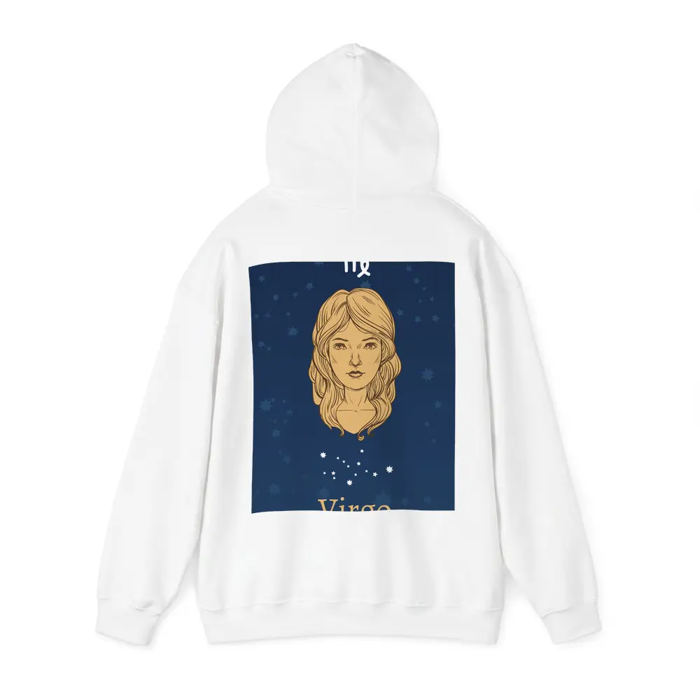Virgo Zodiac Sign Woman Constellation Art – Hoodies