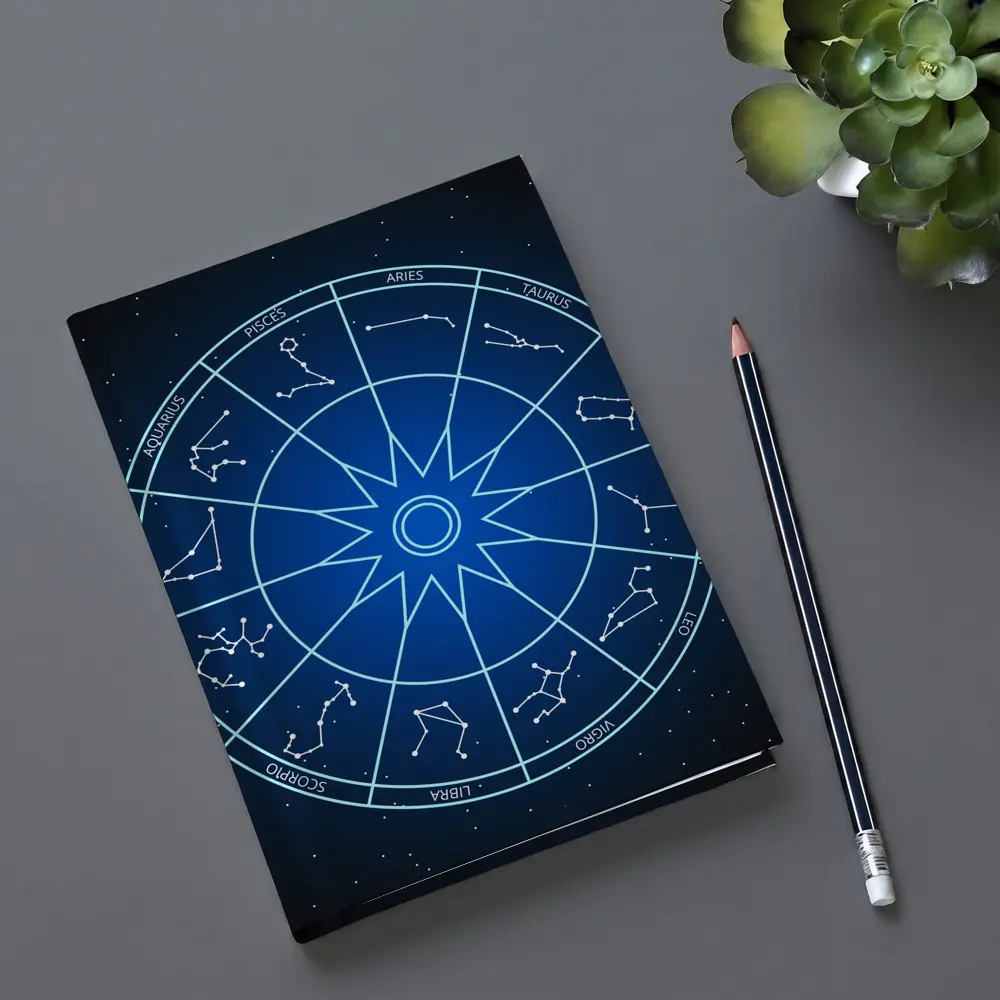 Zodiac Wheel All Signs Star Chart – Notebooks