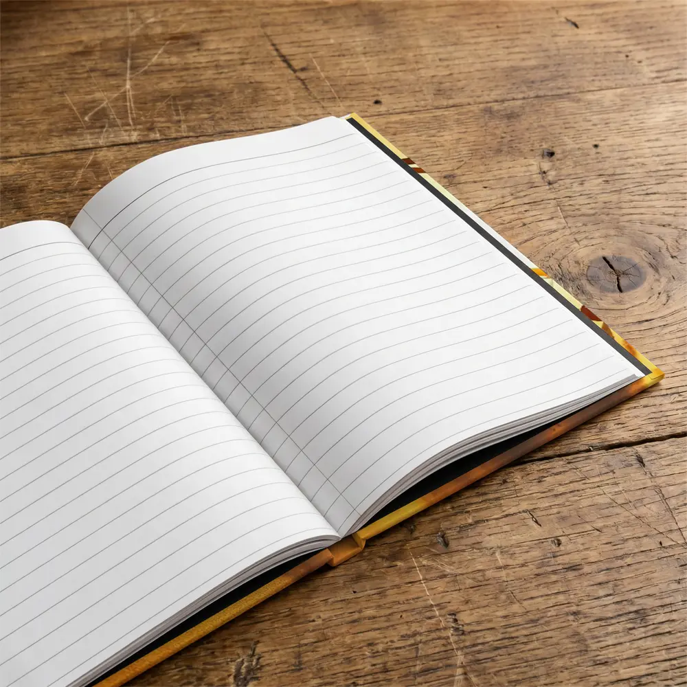 Agricultural Helicopter Spraying Fields Golden Sunset – Notebooks