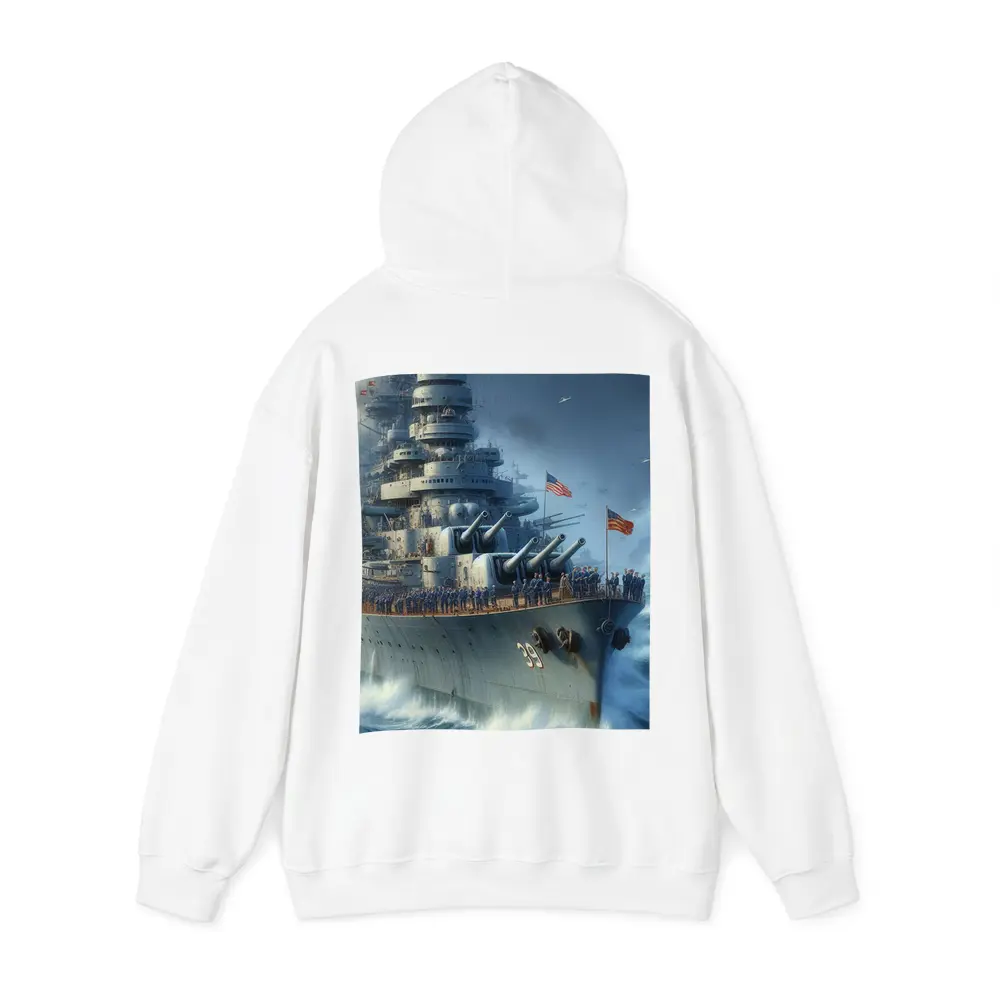 US Navy Battleship Crew at Sea – Hoodies