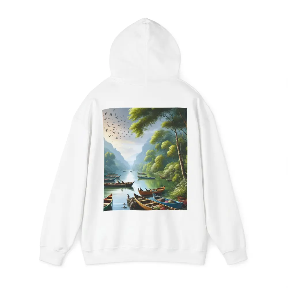Wooden Boats on Green River Valley – Hoodies
