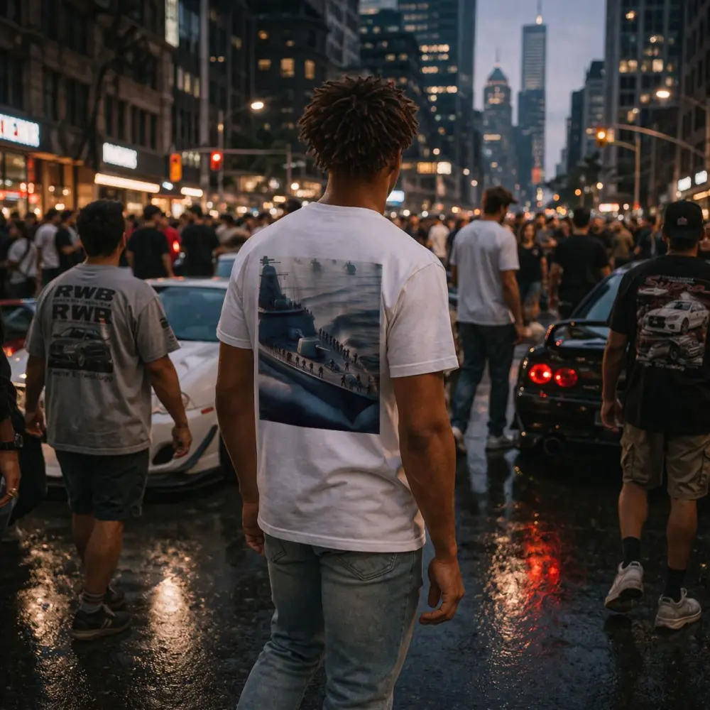 Navy Warship Fleet Soldiers Open Ocean – T-Shirts