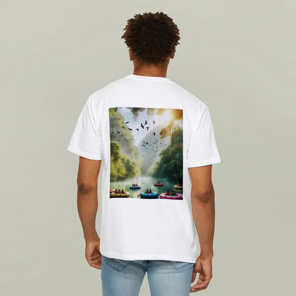River Rafting Adventure Lush Jungle Canyon – T-Shirts