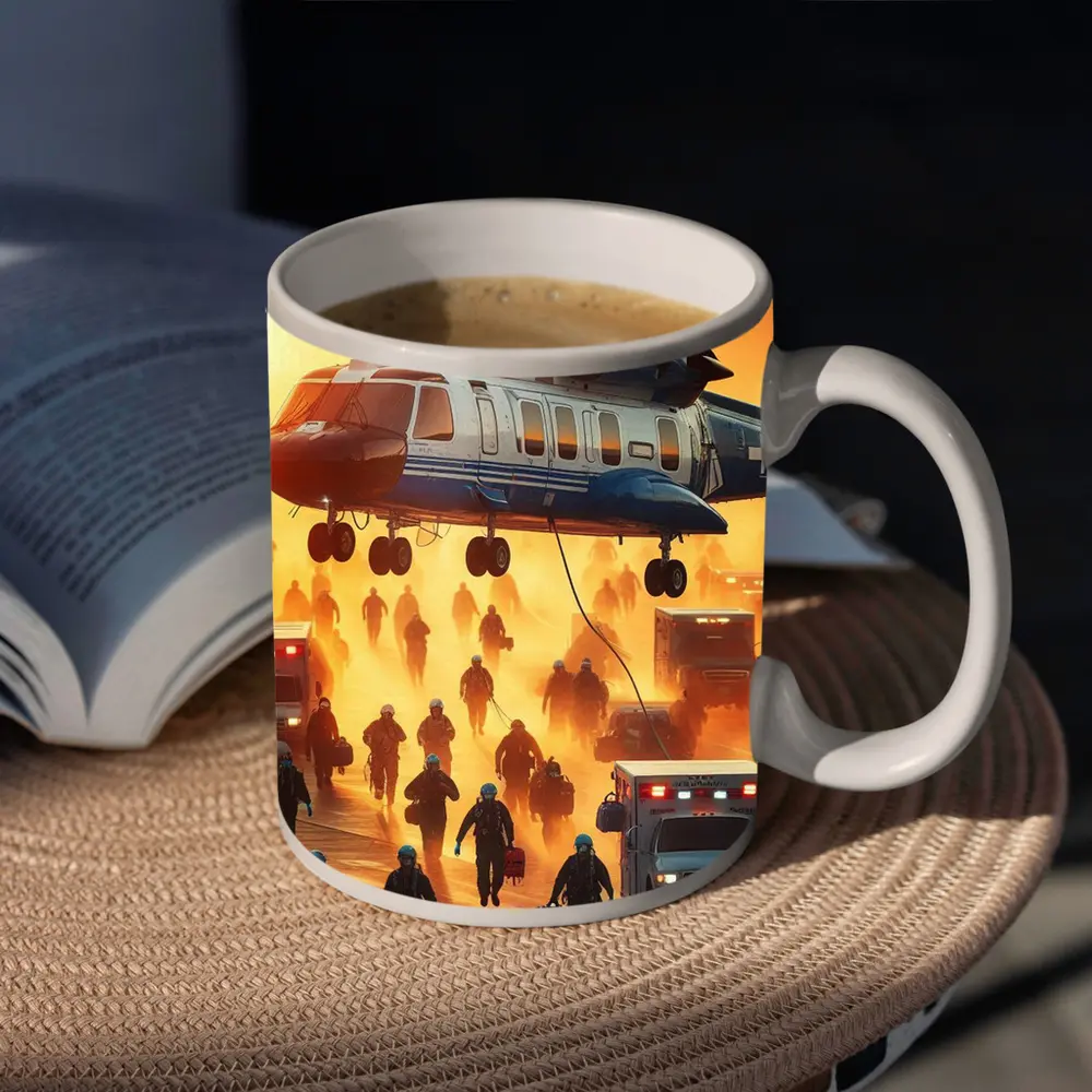 Medical Helicopter Emergency Rescue Team Sunset – Mugs