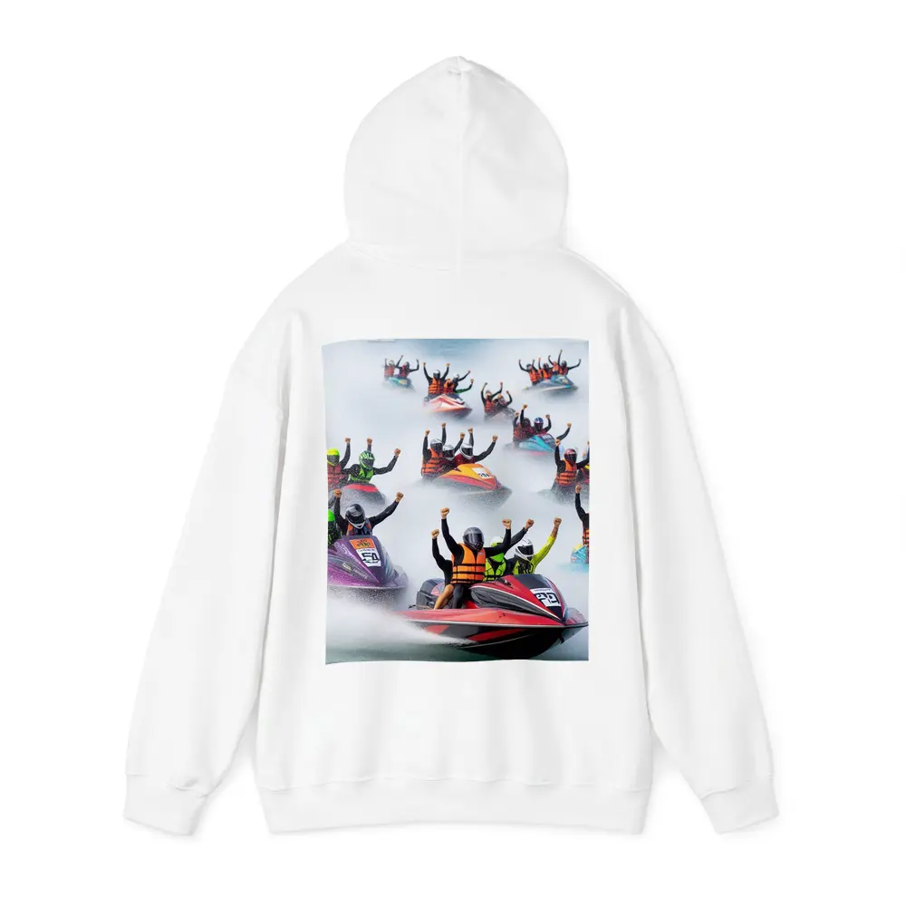 Jet Ski Racing Riders Water Spray Action – Hoodies