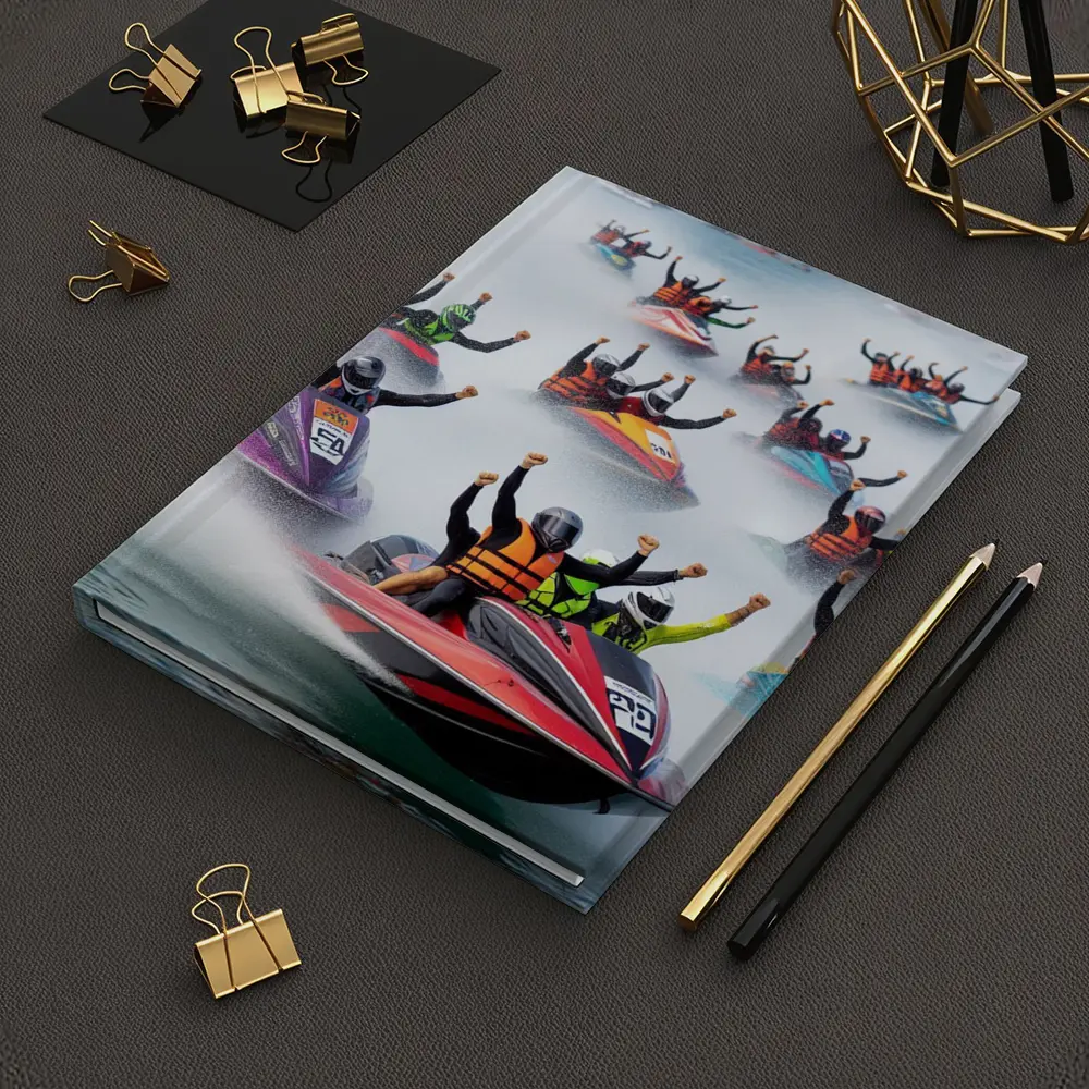 Jet Ski Racing Riders Water Spray Action – Notebooks