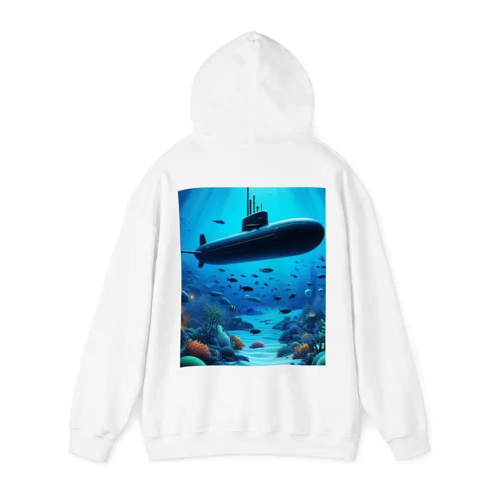 Military Submarine Underwater Ocean Coral Reef – Hoodies