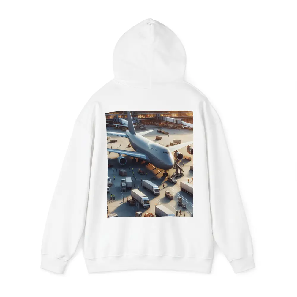 Boeing 747 Airport Ground Crew Operations – Hoodies
