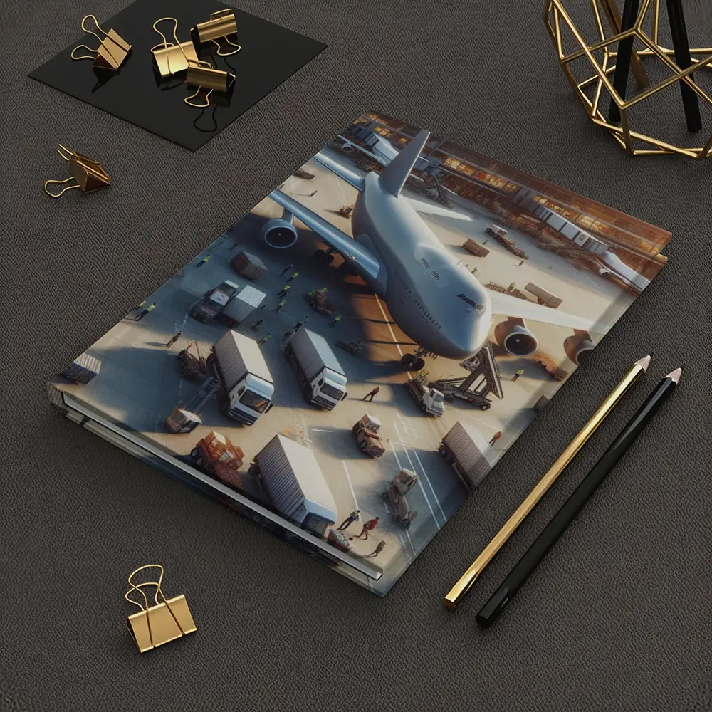 Boeing 747 Airport Ground Crew Operations – Notebooks