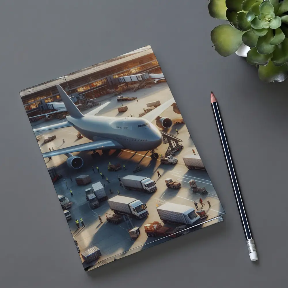 Boeing 747 Airport Ground Crew Operations – Notebooks