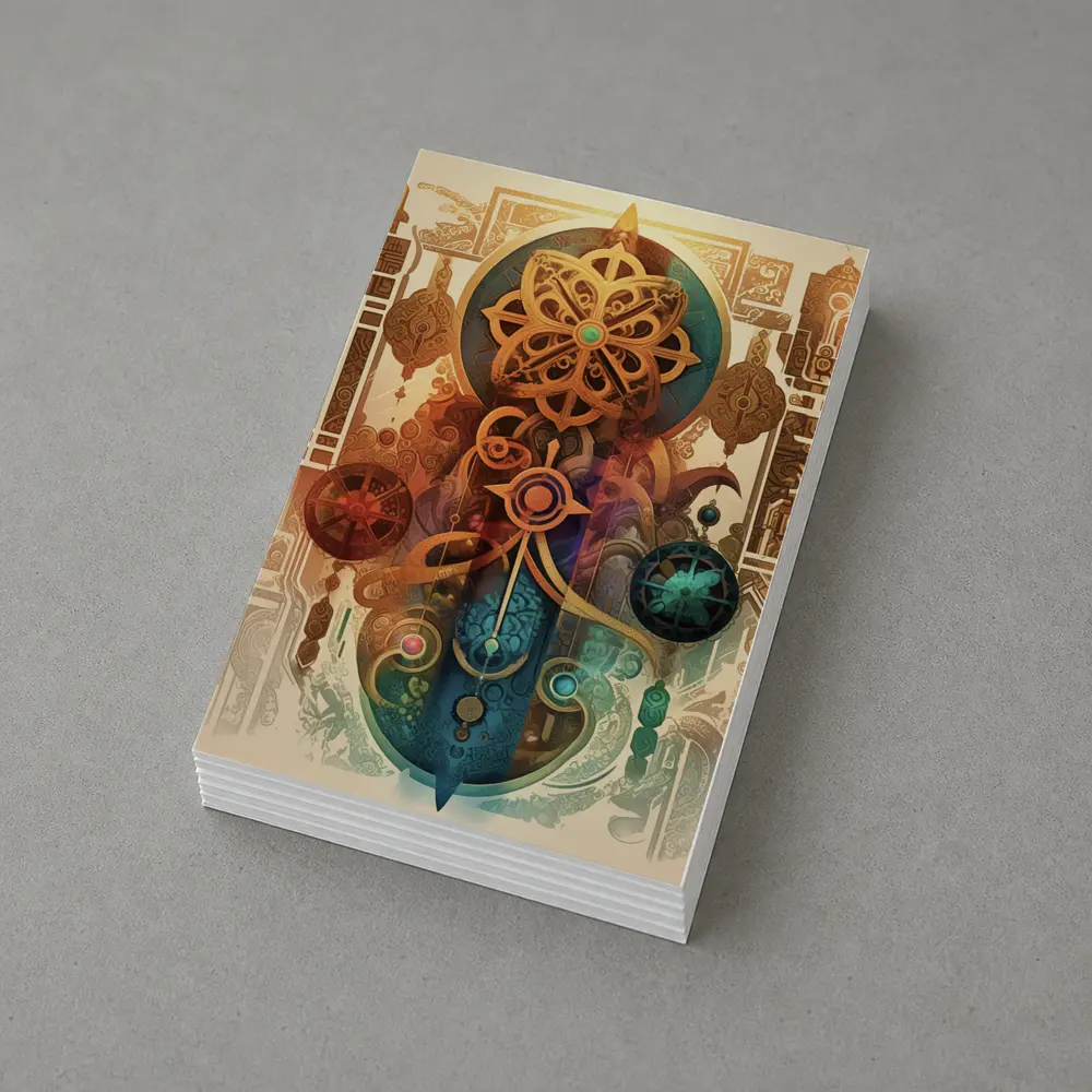 Mystical Ornate Mandala Symbols Sacred Geometric Art – Postcards