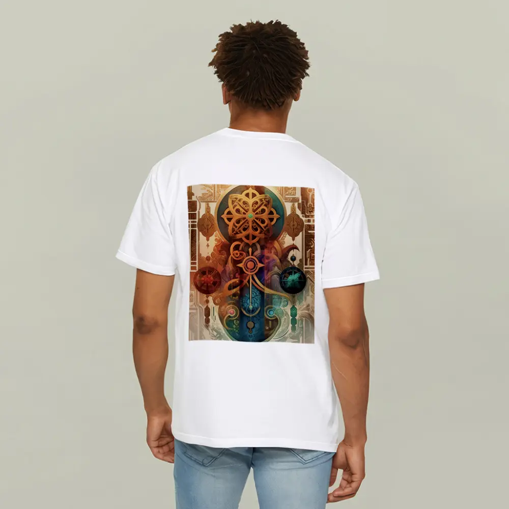 Mystical Ornate Mandala Symbols Sacred Geometric Art – T-Shirts