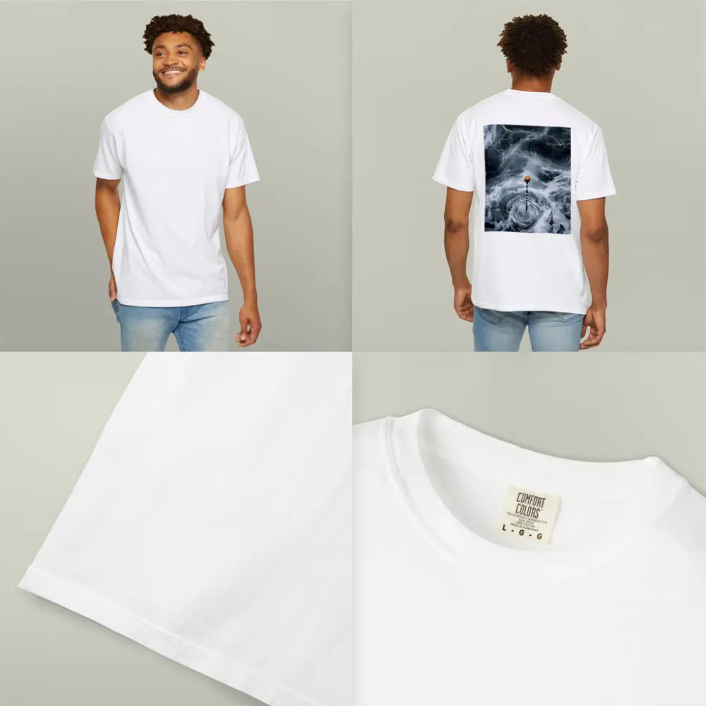 Ocean Buoy Swirling Dark Stormy Waves – T-Shirts