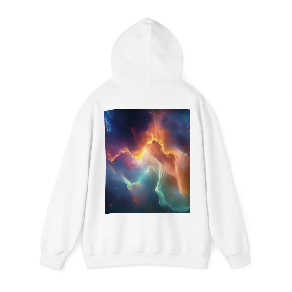 Colorful Nebula Space Abstract Galaxy Art – Hoodies