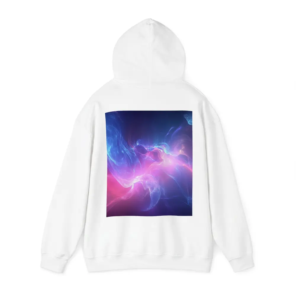 Blue Pink Purple Abstract Neon Energy Art – Hoodies