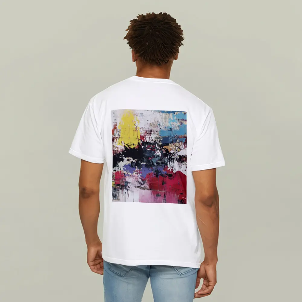 Bold Colorful Abstract Expressionist Art Painting – T-Shirts