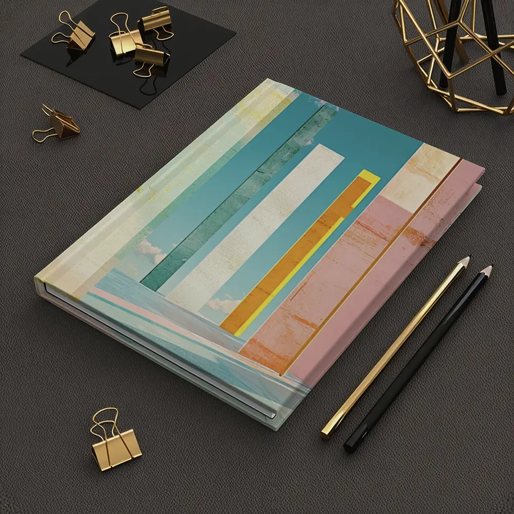 Pastel Columns Abstract Architecture Blue Sky – Notebooks
