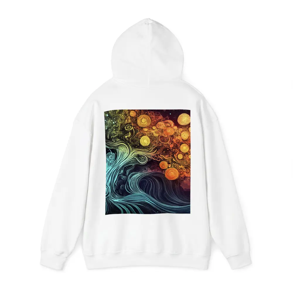 Swirling Tree of Life Abstract Art – Hoodies